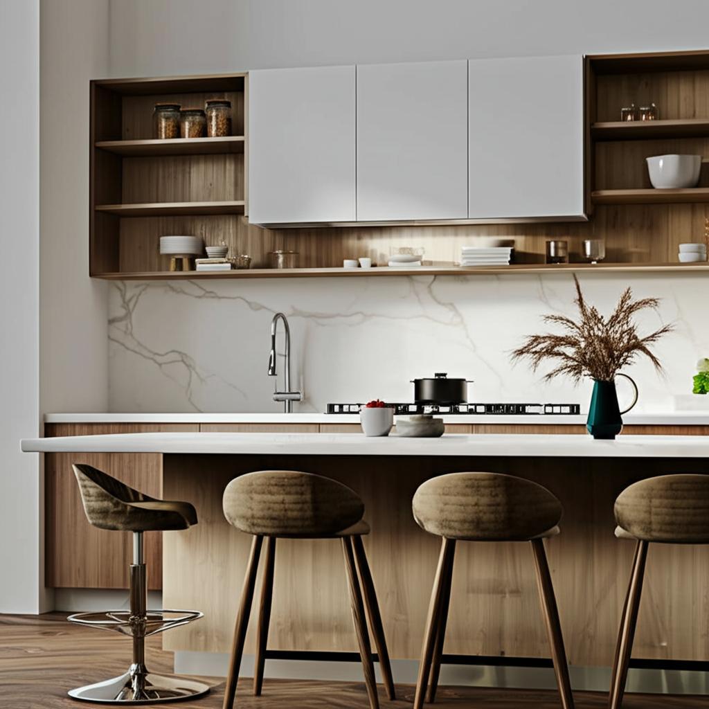 Hampton Bay Designer Series Edgeley Assembled Wall Kitchen Cabinet in White