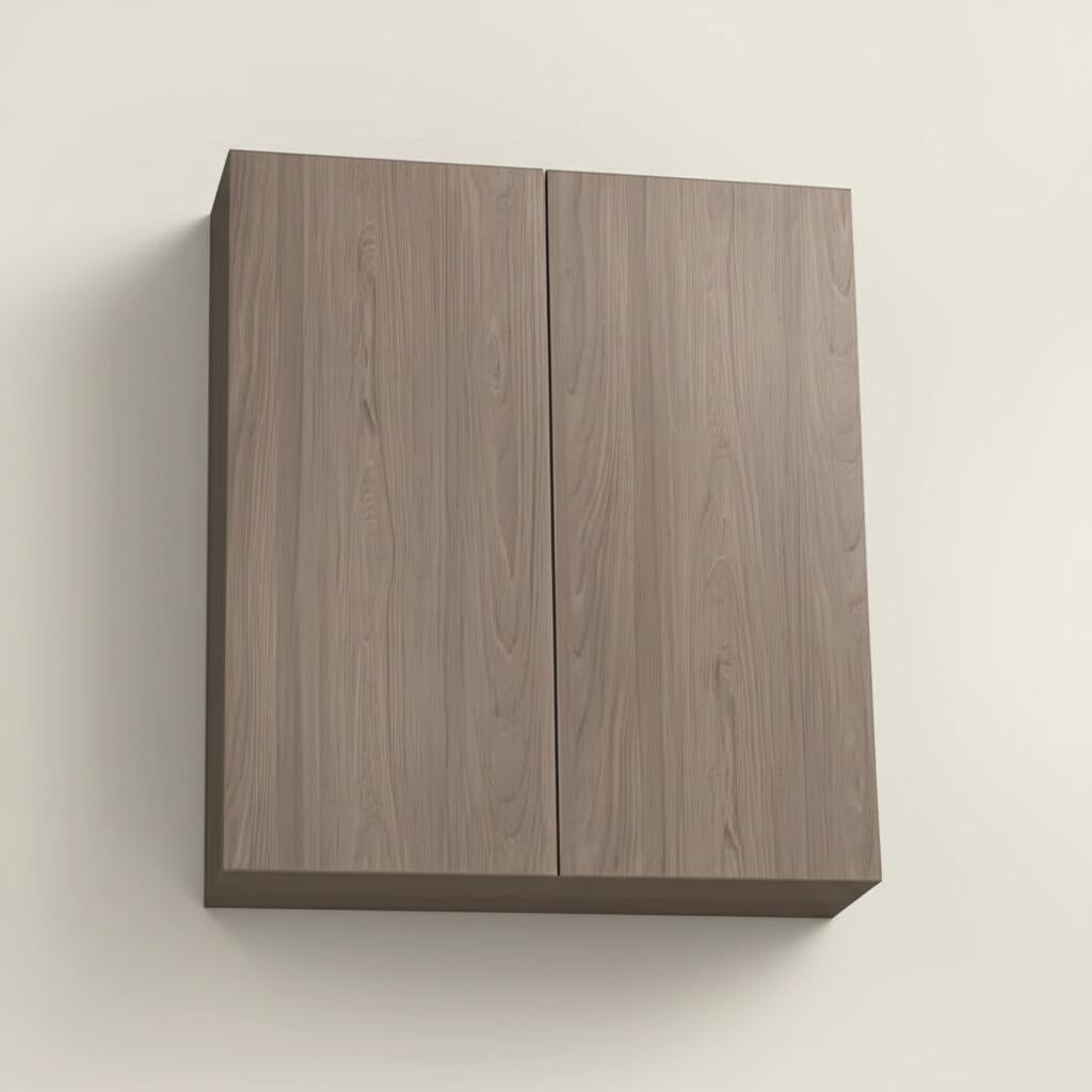 Hampton Bay Designer Series Edgeley Wall Kitchen Cabinet in Driftwood