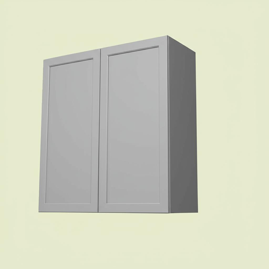 Hampton Bay Designer Series Melvern Wall Kitchen Cabinet in Heron Gray