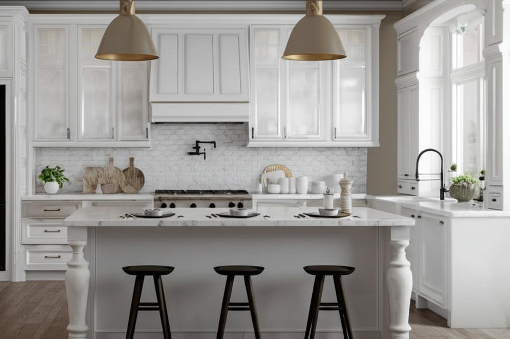 Hampton Bay Designer Series Elgin Wall Kitchen Cabinet, White, 12x30x12 in.