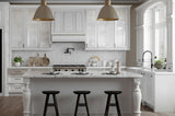 Hampton Bay Designer Series Elgin Wall Kitchen Cabinet, White, 12x30x12 in.