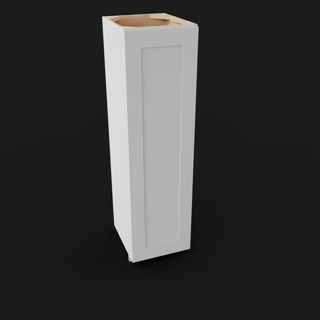 Hampton Bay Avondale 12 in. W x 12 in. D x 42 in. H Ready to Assemble Plywood Shaker Wall Kitchen Cabinet in Dove Gray