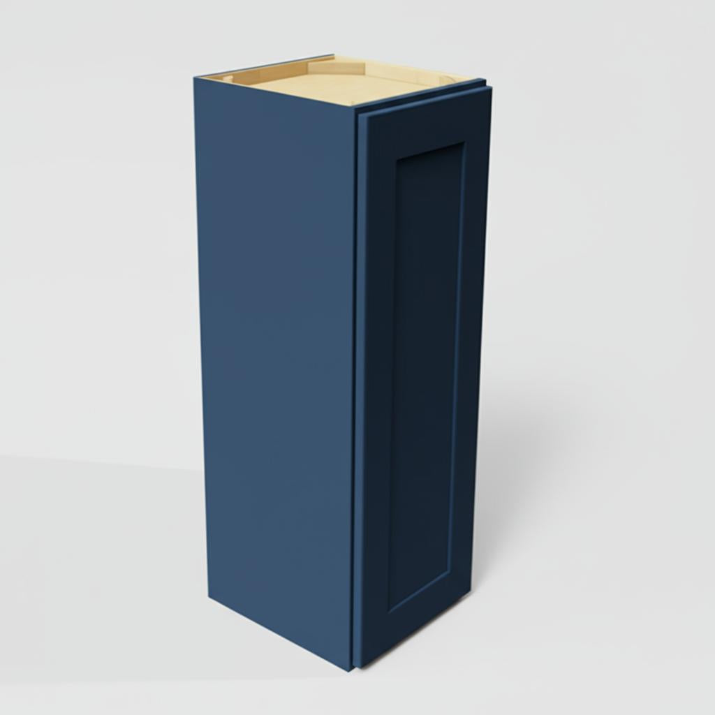 Hampton Bay Avondale Ink Blue Shaker Wall Kitchen Cabinet