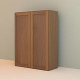 Hampton Bay Sinclair 30x12x36 Wall Kitchen Cabinet in Shaker Saddle Oak