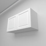 Hampton Bay Designer Series Elgin Assembled Wall Kitchen Cabinet in White