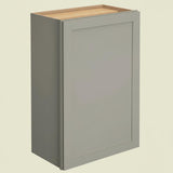 Hampton Bay Westfield Dusk Gray Shaker Wall Kitchen Cabinet - 24" W x 12" D x 36" H