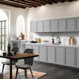 Hampton Bay Designer Series Melvern Wall Kitchen Cabinet in Heron Gray