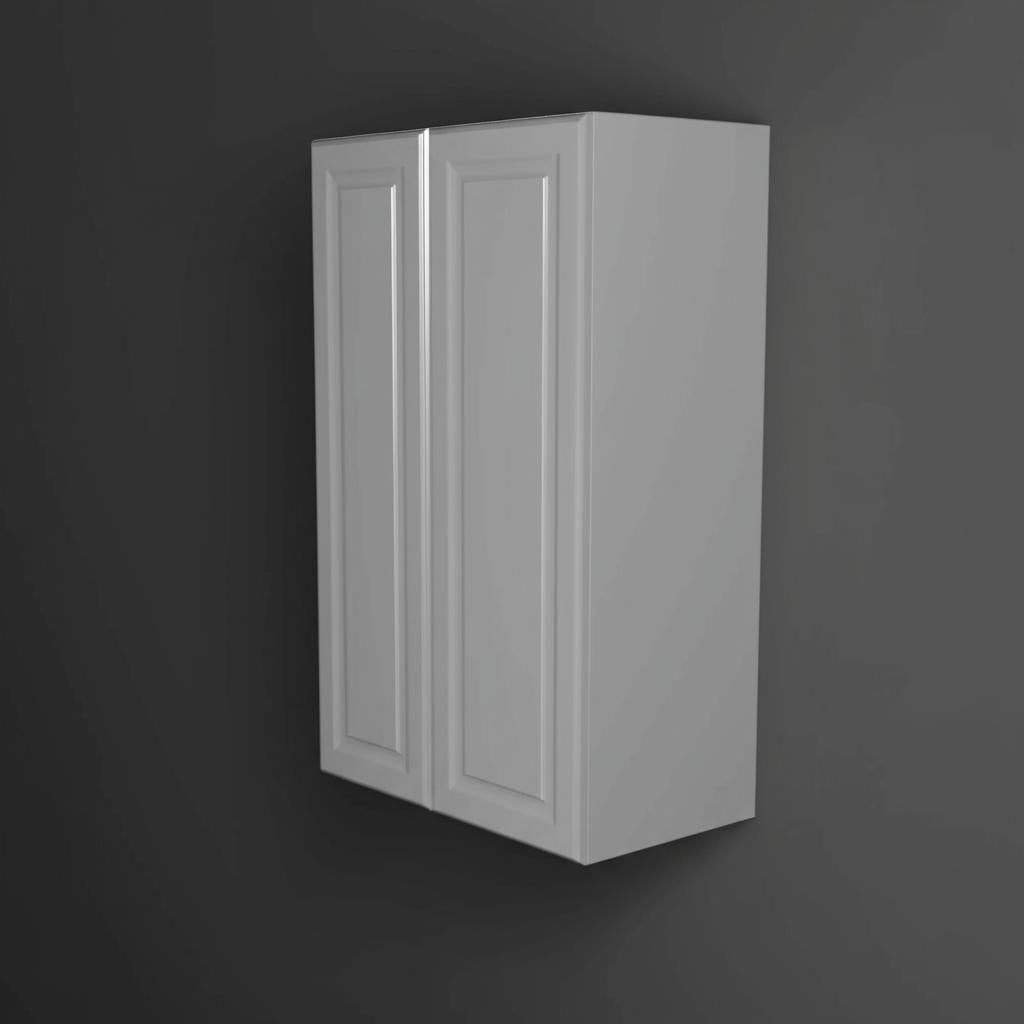 Hampton Bay Designer Series Elgin Wall Kitchen Cabinet in Heron Gray