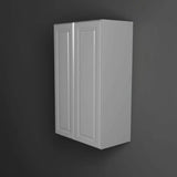 Hampton Bay Designer Series Elgin Wall Kitchen Cabinet in Heron Gray