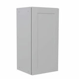 Hampton Bay Cambridge Gray Shaker Assembled Wall Kitchen Cabinet - 15 in. W x 12.5 in. D x 30 in. H