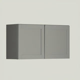 Hampton Bay Westfield Dusk Gray Shaker Wall Kitchen Cabinet