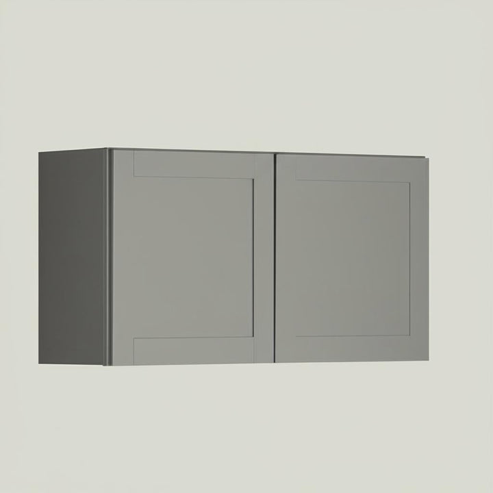 Hampton Bay Westfield Dusk Gray Shaker Wall Kitchen Cabinet