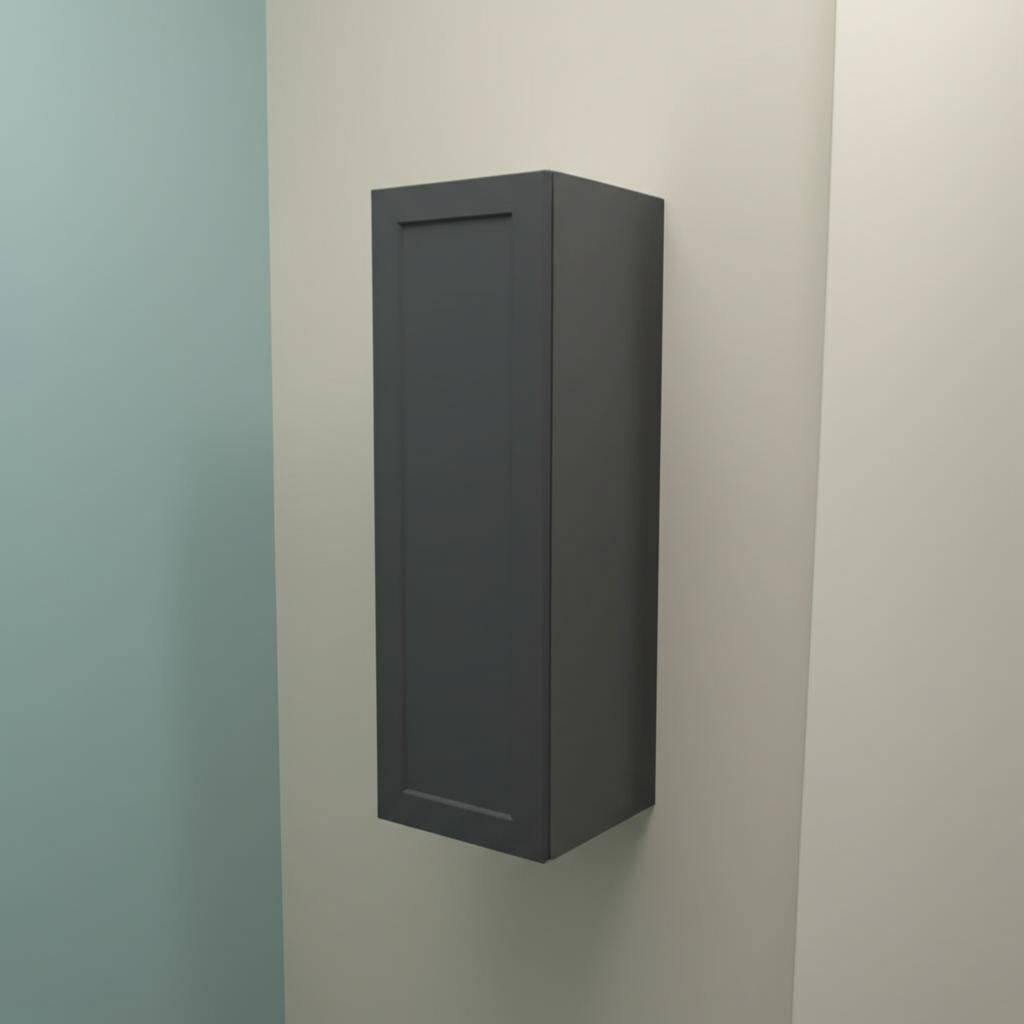 Hampton Bay Designer Series Melvern Storm Gray Shaker Assembled Wall Kitchen Cabinet