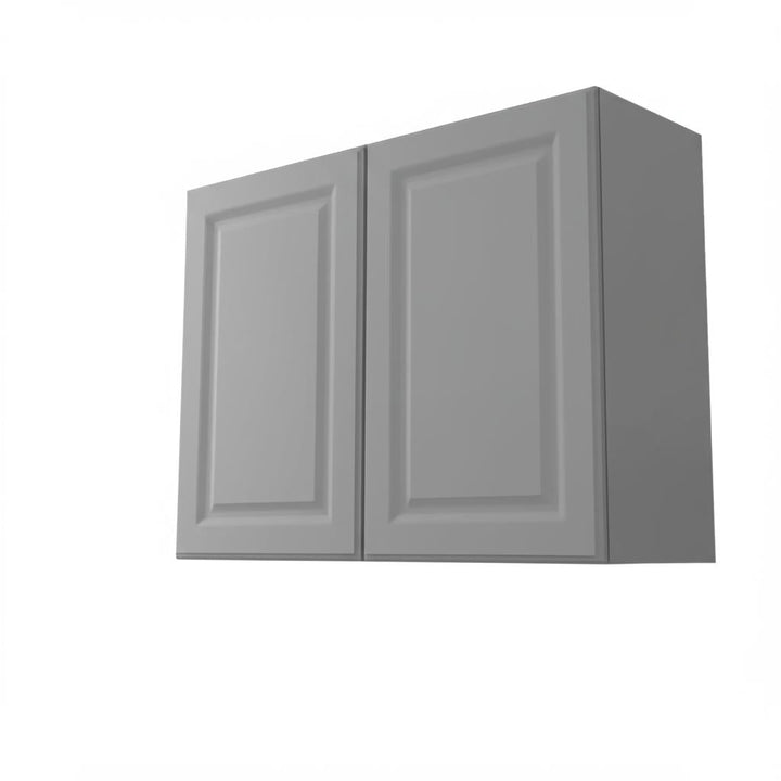 Hampton Bay Designer Series Elgin Wall Kitchen Cabinet in Heron Gray