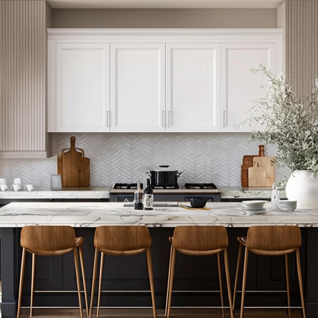 Hampton Bay Designer Series Melvern Assembled Wall Kitchen Cabinet in White