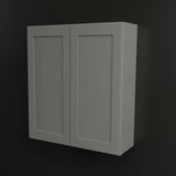 Hampton Bay Westfield Dusk Gray Shaker Wall Kitchen Cabinet - 30" W x 12" D x 24" H