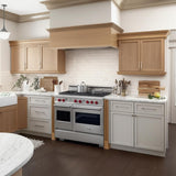 Hampton Bay Sinclair 36 in. Shaker Saddle Oak Wall Cabinet