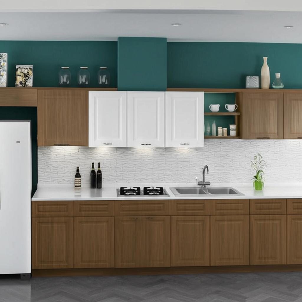 Hampton Bay Designer Series Elgin Wall Kitchen Cabinet in White