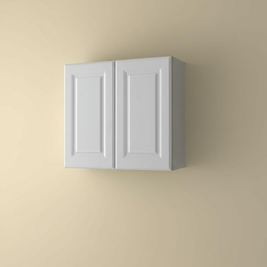 Hampton Bay Designer Series Elgin Wall Kitchen Cabinet in White