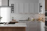 Hampton Bay Designer Series Melvern Wall Kitchen Cabinet in Heron Gray