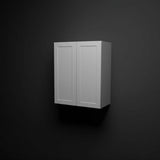 Hampton Bay Designer Series Melvern Wall Kitchen Cabinet in Heron Gray