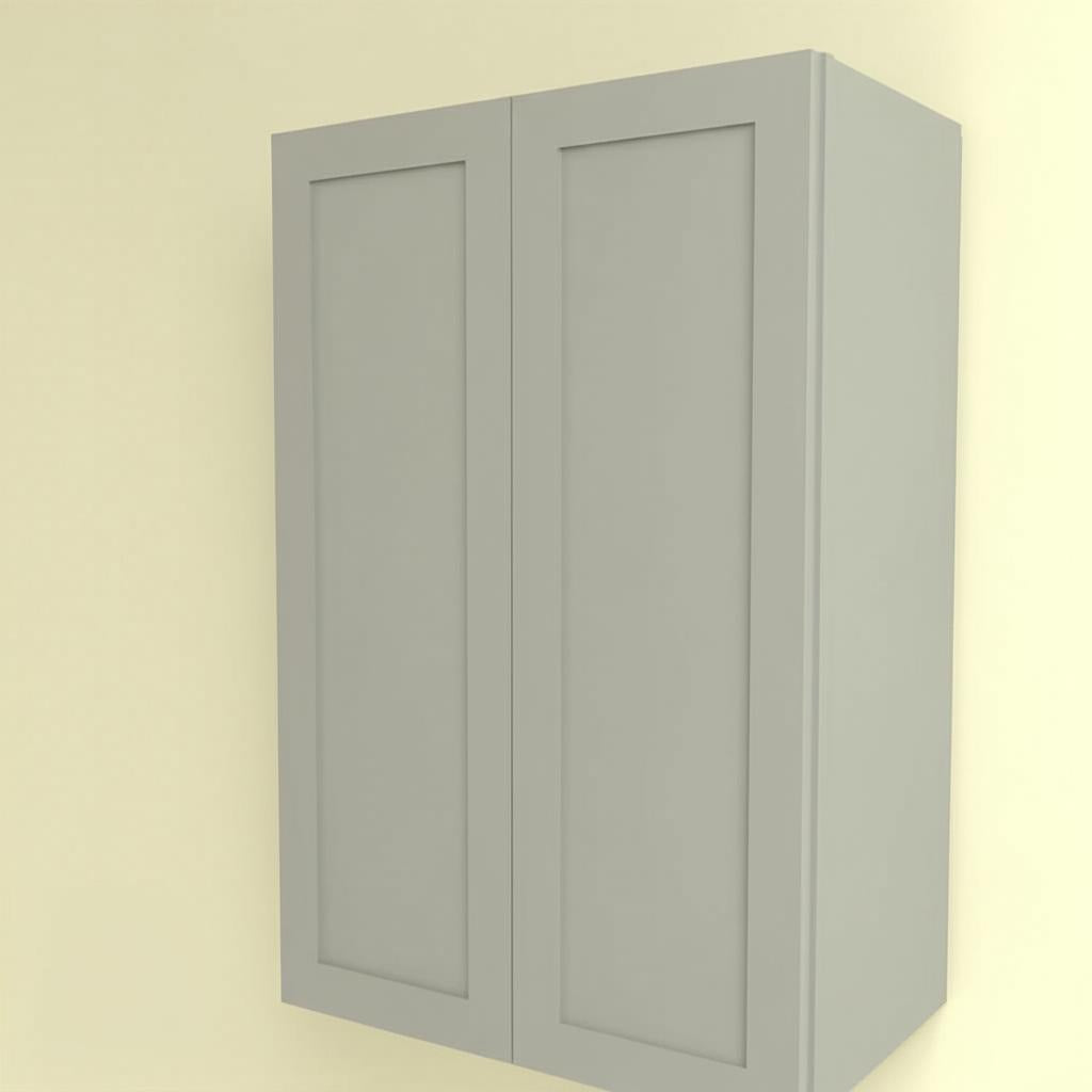 Hampton Bay Westfield Dusk Gray Shaker Wall Kitchen Cabinet