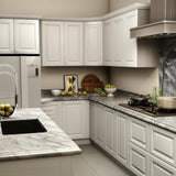 Hampton Bay Designer Series Elgin Assembled Wall Kitchen Cabinet in White