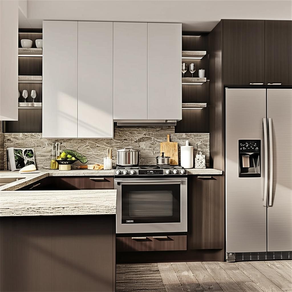 Hampton Bay Designer Series Edgeley Assembled Wall Kitchen Cabinet in White