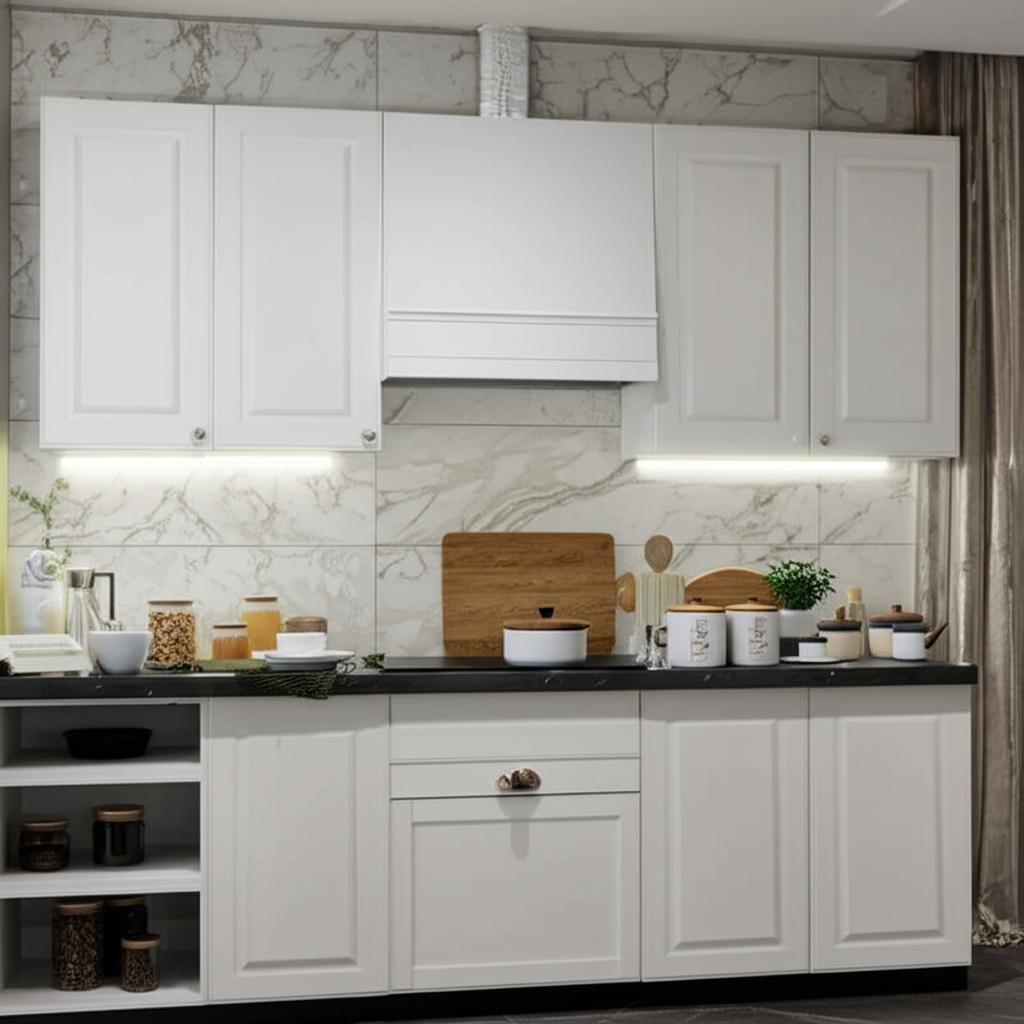 Hampton Bay Designer Series Elgin Assembled Wall Kitchen Cabinet in White