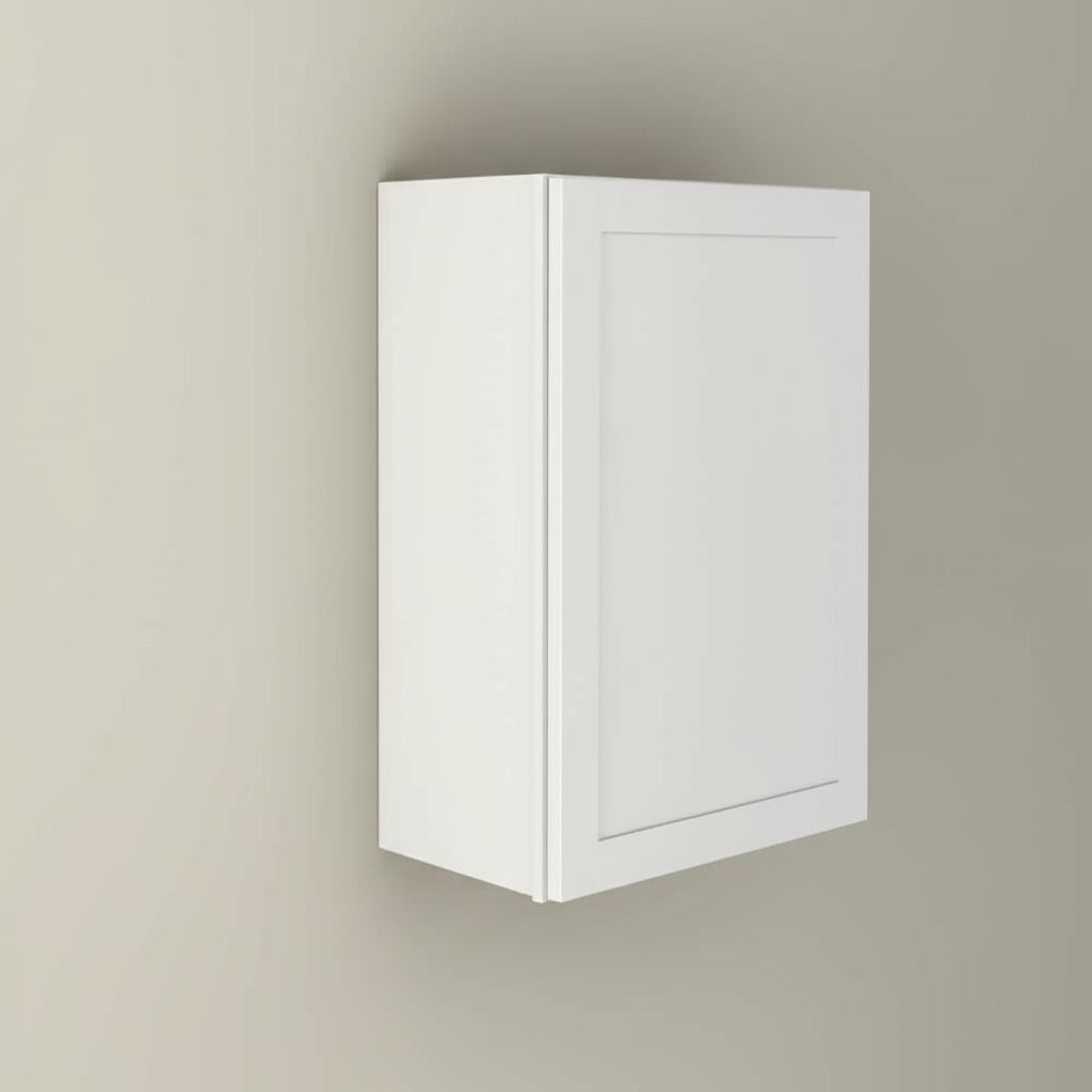 Hampton Bay Westfield Feather White Shaker Wall Kitchen Cabinet