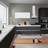 Hampton Bay Designer Series Edgeley Wall Kitchen Cabinet, 33x24x15 in, White