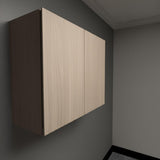Hampton Bay Designer Series Edgeley Wall Kitchen Cabinet in Driftwood