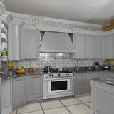 Hampton Bay Designer Series Elgin Wall Kitchen Cabinet in Heron Gray