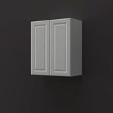 Hampton Bay Designer Series Elgin Wall Kitchen Cabinet in Heron Gray
