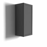 Hampton Bay Designer Series Melvern Storm Gray Shaker Wall Kitchen Cabinet