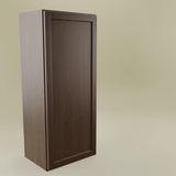 Hampton Bay Shaker Wall Kitchen Cabinet in Brindle - 18" W x 12" D x 42" H