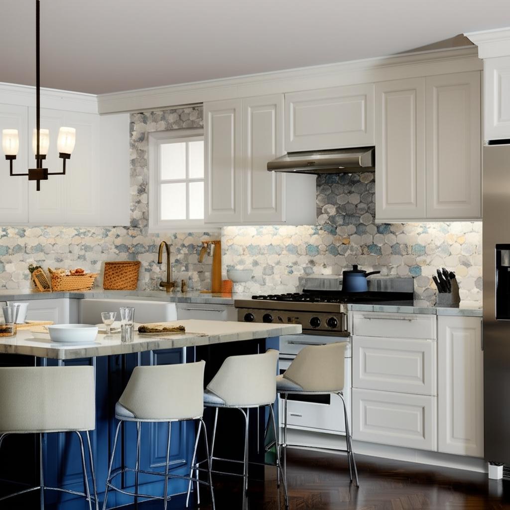 Hampton Bay Designer Series Elgin Assembled Wall Kitchen Cabinet in White