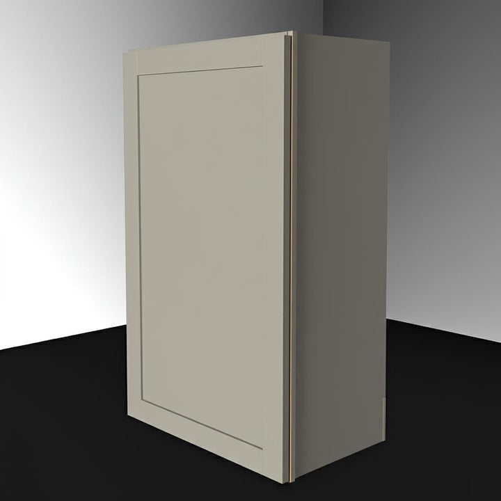 Hampton Bay Westfield Dusk Gray Shaker Wall Kitchen Cabinet - 21x12x36