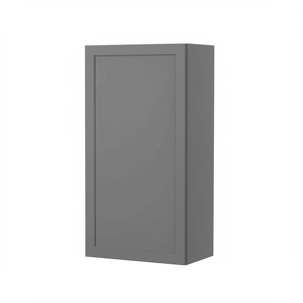 Hampton Bay Designer Series Melvern Storm Gray Shaker Wall Kitchen Cabinet
