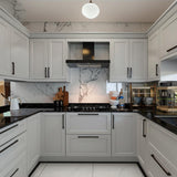 Hampton Bay Designer Series Melvern Wall Kitchen Cabinet in Heron Gray
