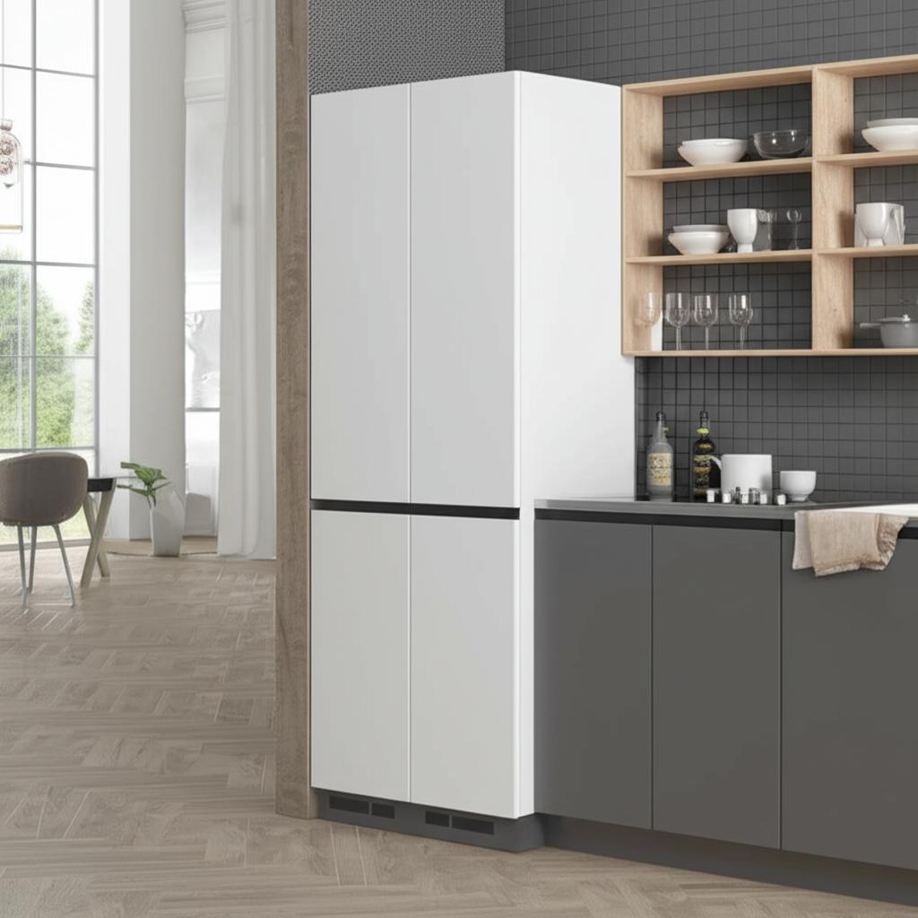 Hampton Bay Designer Series Edgeley Assembled Wall Kitchen Cabinet in White