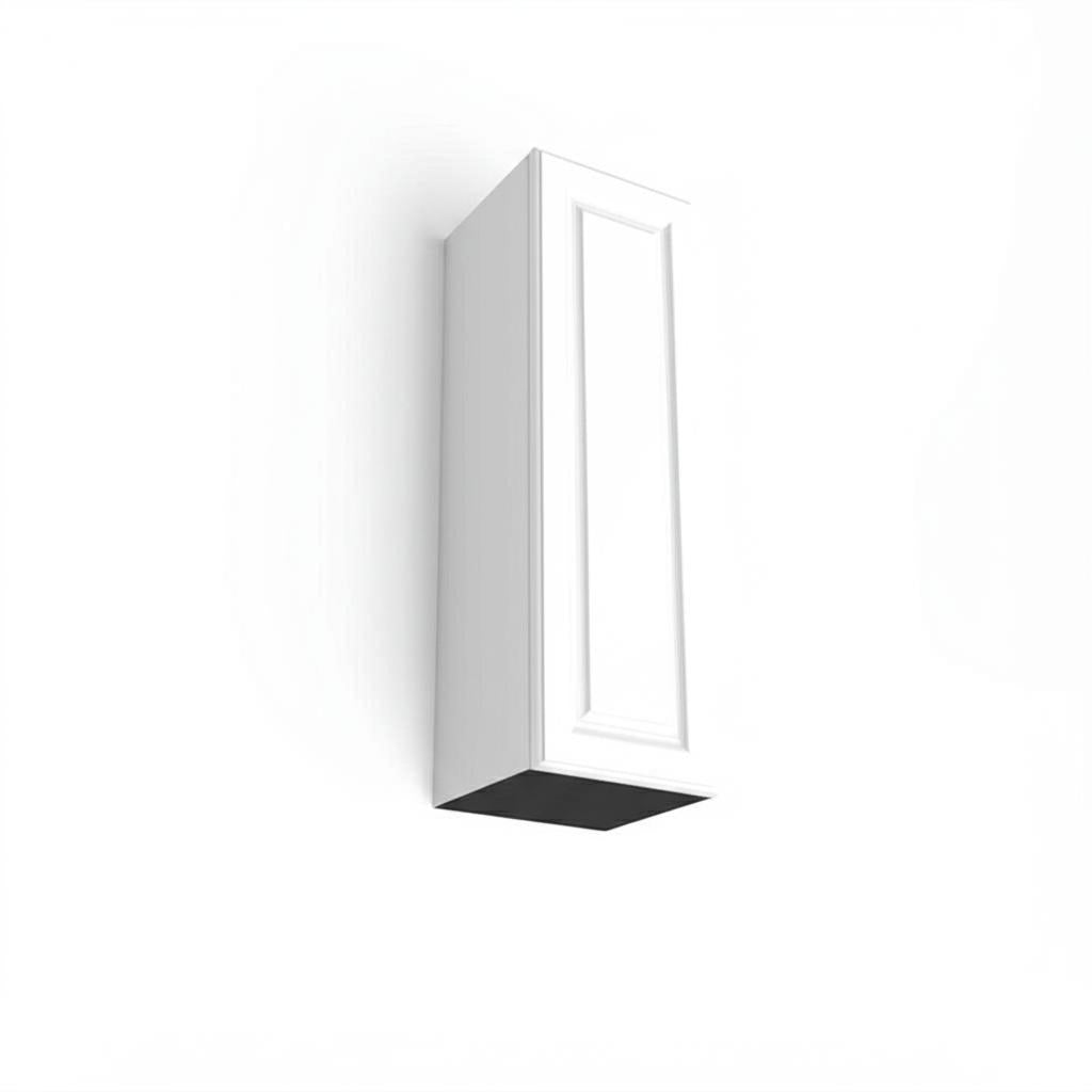 Hampton Bay Designer Series Elgin Assembled Wall Kitchen Cabinet in White