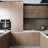 Hampton Bay Designer Series Edgeley Wall Kitchen Cabinet in Driftwood