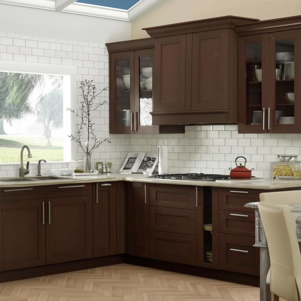 Hampton Bay Designer Series Soleste Wall Kitchen Cabinet in Spice