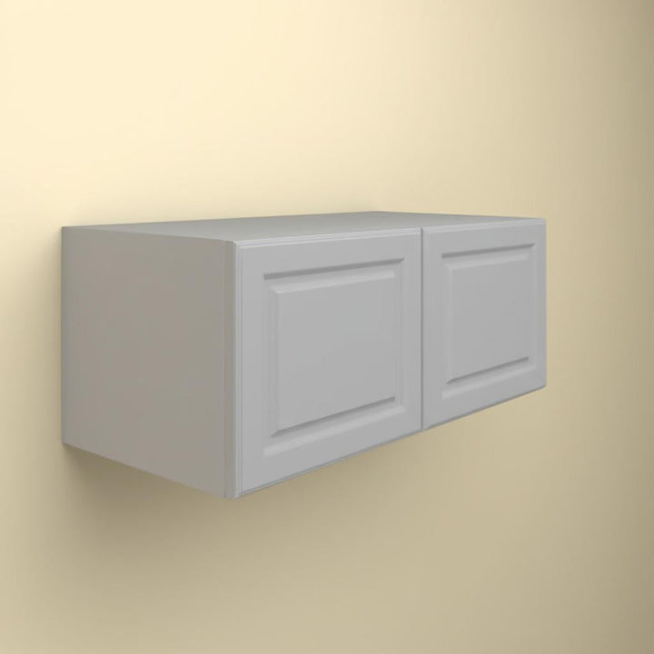 Hampton Bay Designer Series Elgin Wall Kitchen Cabinet in Heron Gray