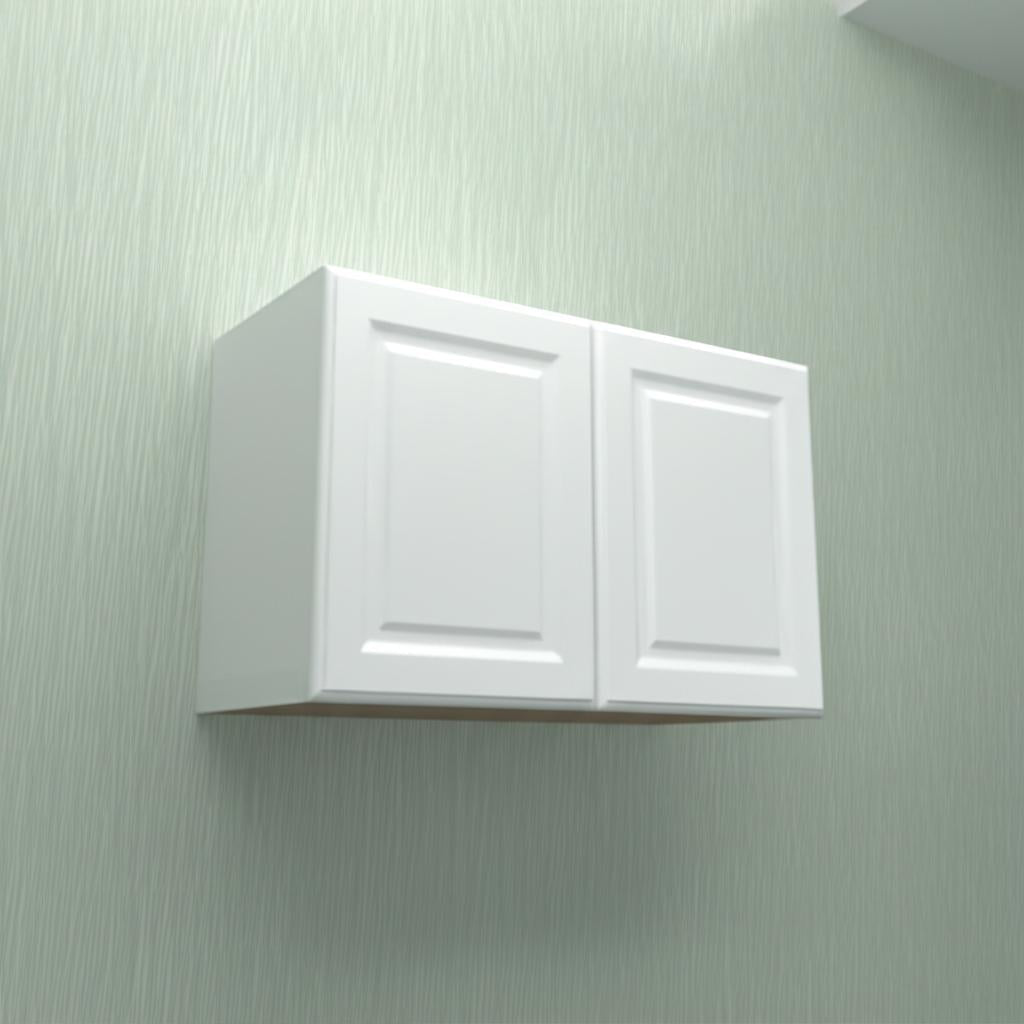 Hampton Bay Designer Series Elgin Assembled Wall Kitchen Cabinet in White