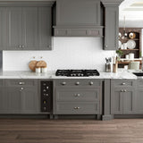 Hampton Bay Designer Series Melvern Storm Gray Shaker Wall Kitchen Cabinet
