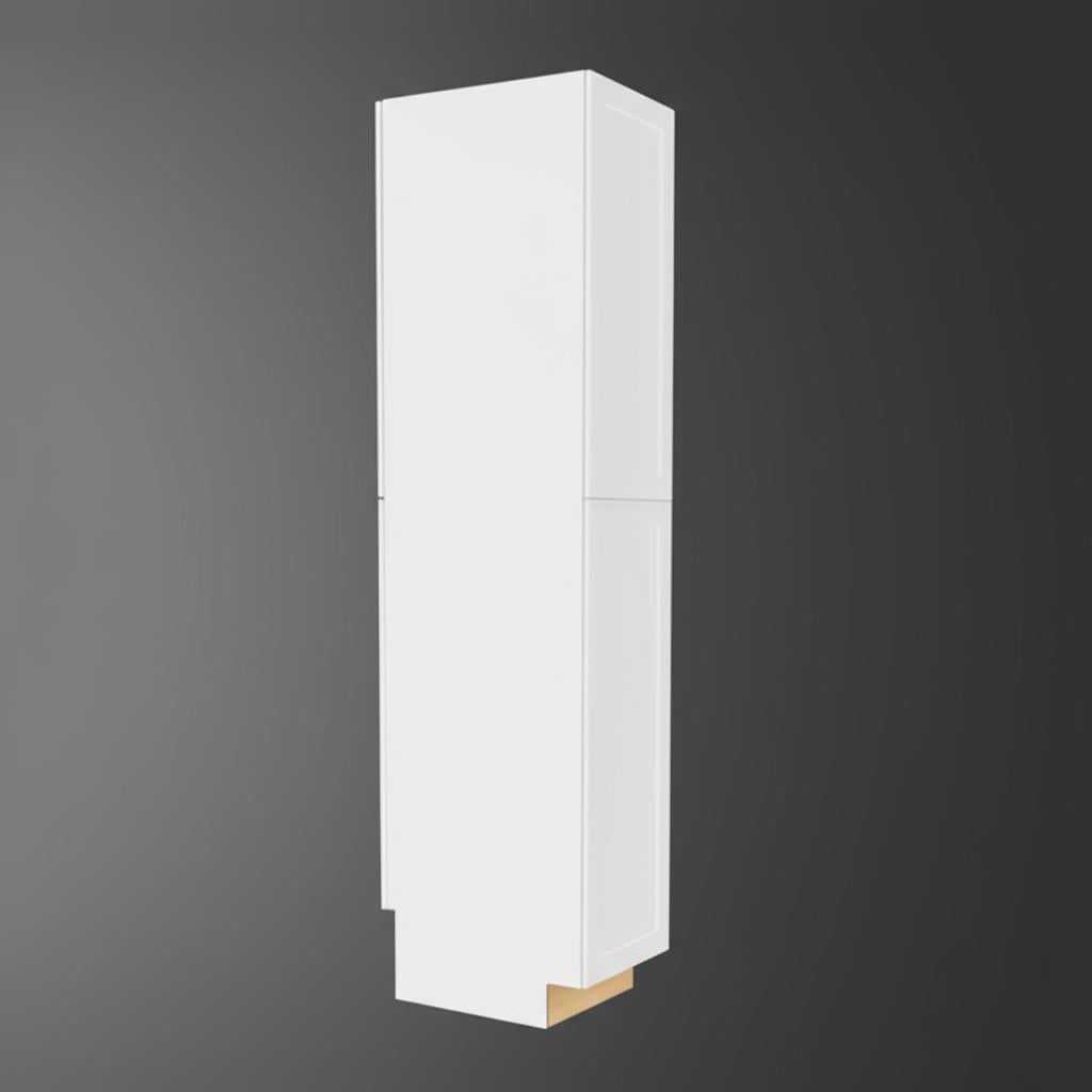 Hampton Bay Avondale Alpine White Shaker Pantry Cabinet