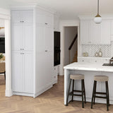 Hampton Bay Shaker Pantry Kitchen Cabinet in Dove Gray