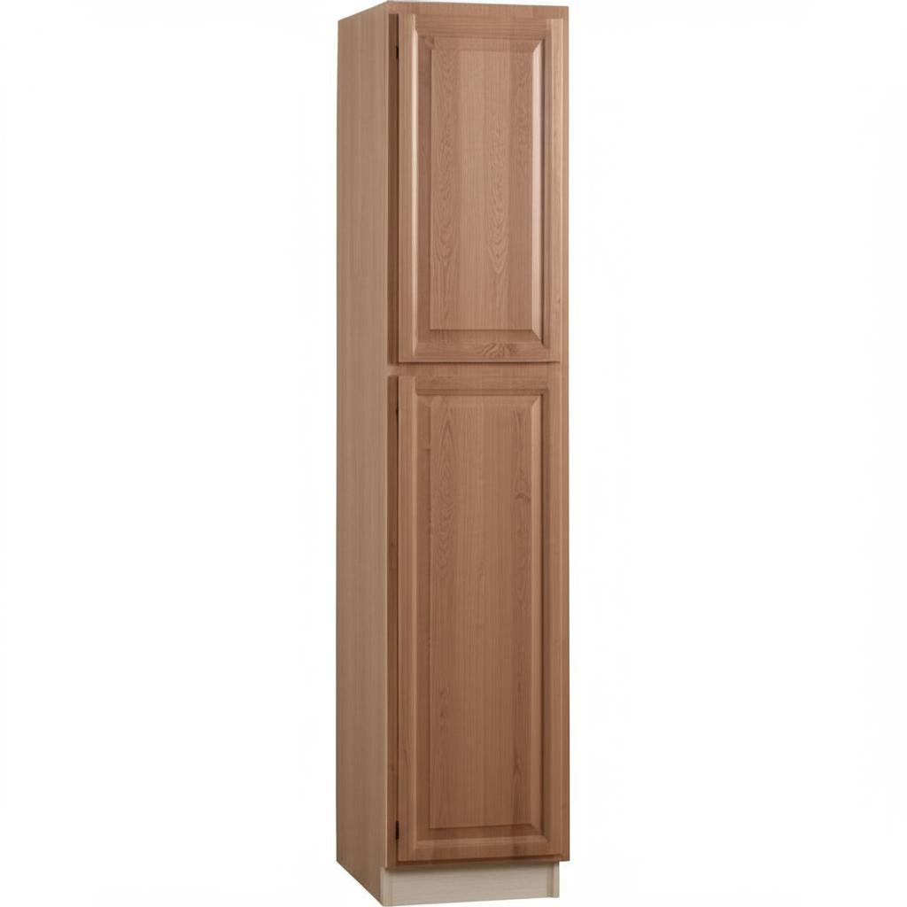 Hampton Bay Hampton 18x90 Medium Oak Pantry Cabinet